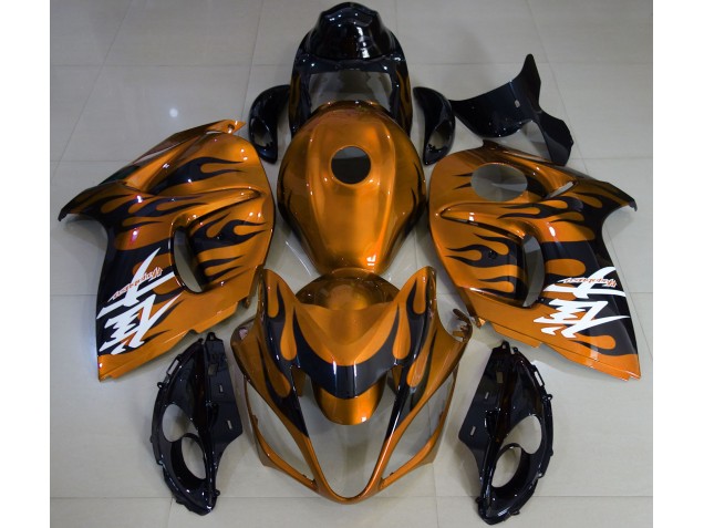 Gloss Orange & Black 08-20 GSXR 1300 Hayabusa Motorcycle Fairing Gloss Orange & Black 08-20 GSXR 1300 Hayabusa Motorcycle Fairing
