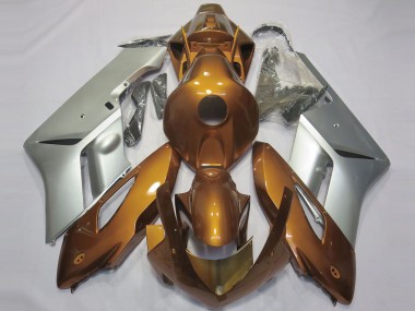 Gloss Orange and Silver 04-05 CBR1000RR Motorcycle Fairing