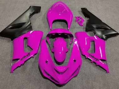 Gloss Pink 05-06 ZX6R Motorcycle Fairing