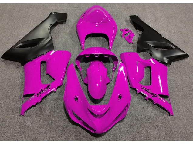 Gloss Pink 05-06 ZX6R Motorcycle Fairing Gloss Pink 05-06 ZX6R Motorcycle Fairing