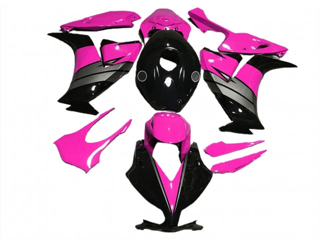 Gloss Pink Black and Grey 12-16 CBR1000RR Motorcycle Fairing Gloss Pink Black and Grey 12-16 CBR1000RR Motorcycle Fairing