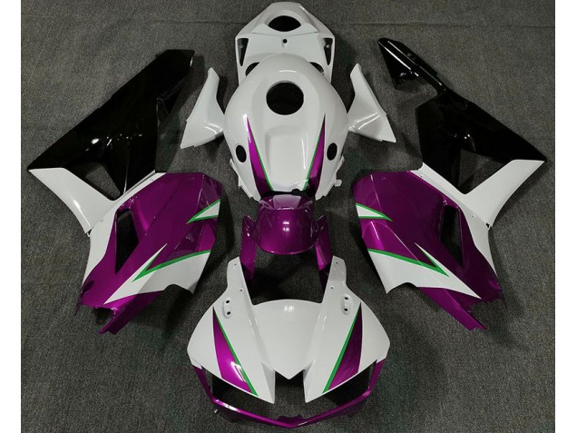 Gloss Pink White and Green 13-23 CBR600RR Motorcycle Fairing Gloss Pink White and Green 13-23 CBR600RR Motorcycle Fairing