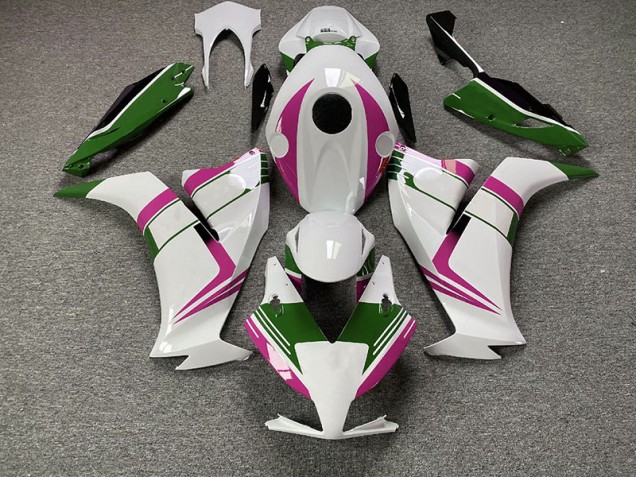Gloss Pink and Green 12-16 CBR1000RR Motorcycle Fairing Gloss Pink and Green 12-16 CBR1000RR Motorcycle Fairing