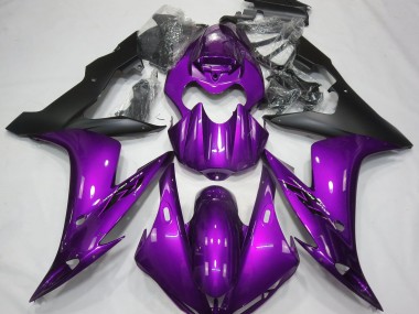 Gloss Purple & Black 04-06 R1 Motorcycle Fairing