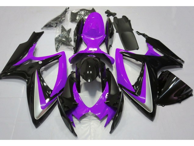 Gloss Purple Debadged 06-07 GSXR 600-750 Motorcycle Fairing