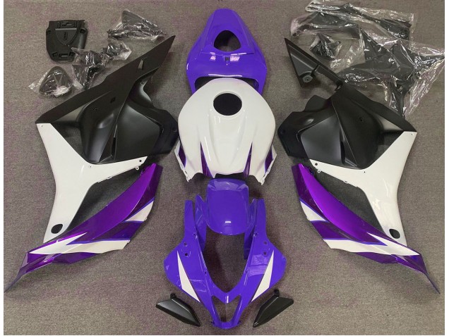 Gloss Purple White and Violet 09-12 CBR600RR Motorcycle Fairing Gloss Purple White and Violet 09-12 CBR600RR Motorcycle Fairing