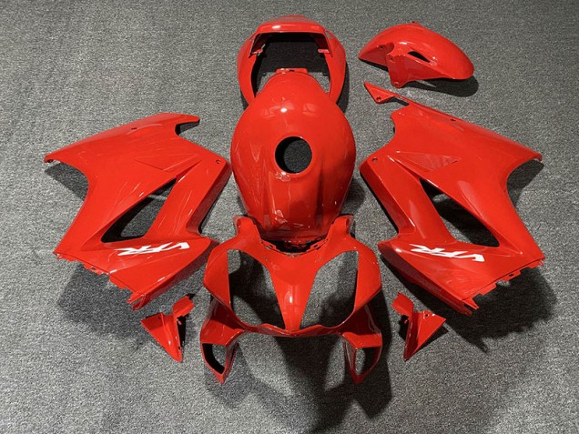 Gloss Red 02-12 VFR800 Motorcycle Fairing Gloss Red 02-12 VFR800 Motorcycle Fairing
