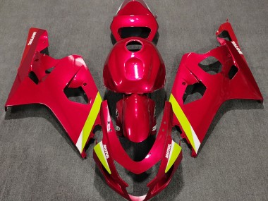 Gloss Red 04-05 GSXR 600-750 Motorcycle Fairing