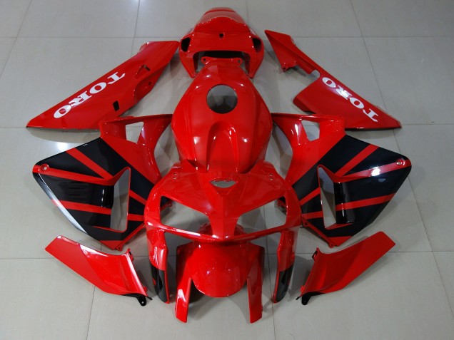 Gloss Red 05-06 CBR600RR Motorcycle Fairing Gloss Red 05-06 CBR600RR Motorcycle Fairing