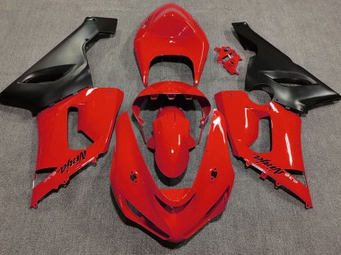 Gloss Red 05-06 ZX6R Motorcycle Fairing