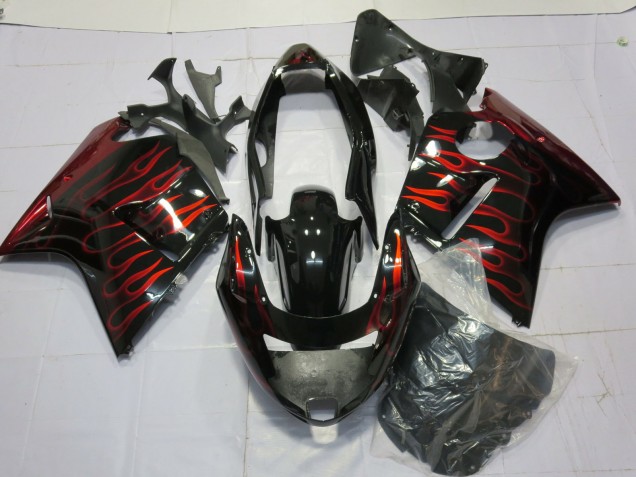 Gloss Red Flame 96-07 CBR1100XX Motorcycle Fairing