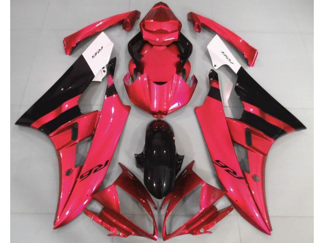 Gloss Red and Black 06-07 R6 Motorcycle Fairing Gloss Red and Black 06-07 R6 Motorcycle Fairing