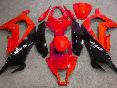 Gloss Red and Black 16-19 ZX10R Motorcycle Fairing