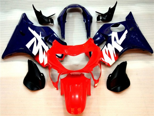 Gloss Red and Blue 99-00 CBR600 F4 Motorcycle Fairing Gloss Red and Blue 99-00 CBR600 F4 Motorcycle Fairing