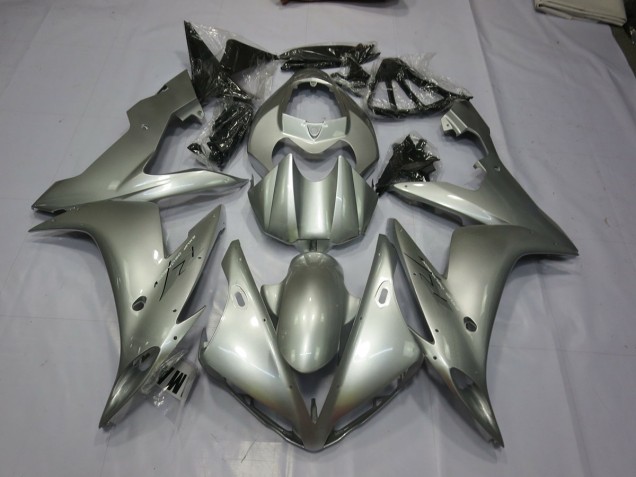 Gloss Silver 04-06 R1 Motorcycle Fairing