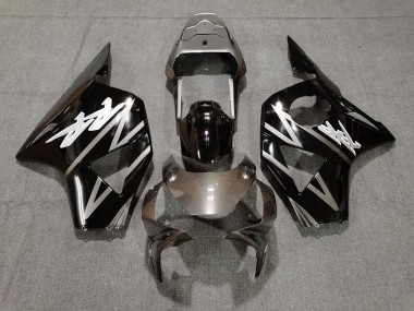 Gloss Silver and Black 02-03 CBR954RR Motorcycle Fairing
