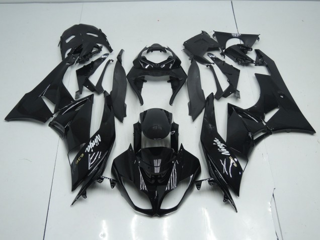 Gloss Total Black 09-12 ZX6R Motorcycle Fairing Gloss Total Black 09-12 ZX6R Motorcycle Fairing