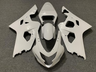 Gloss White 04-05 GSXR 600-750 Motorcycle Fairing