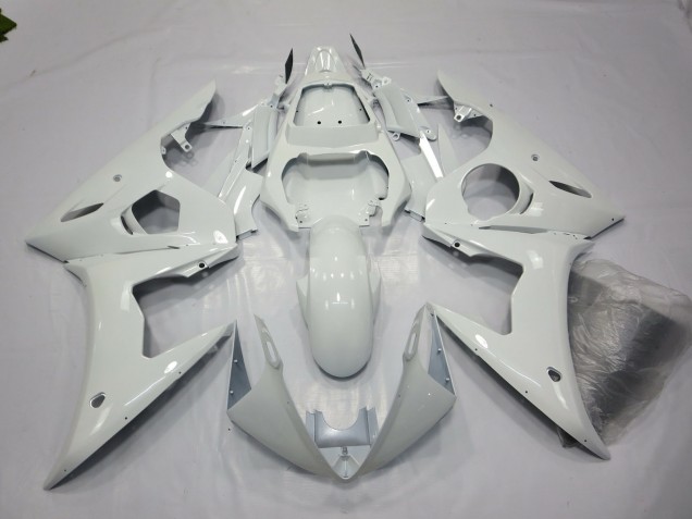 Gloss White 05 R6 Motorcycle Fairing