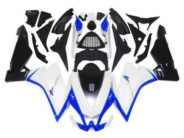 Gloss White & Blue 10-15 RSV4 1000 Motorcycle Fairing Gloss White & Blue 10-15 RSV4 1000 Motorcycle Fairing