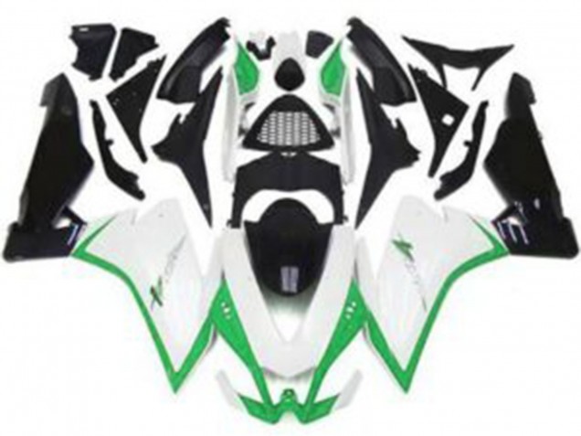 Gloss White & Green 10-15 RSV4 1000 Motorcycle Fairing Gloss White & Green 10-15 RSV4 1000 Motorcycle Fairing