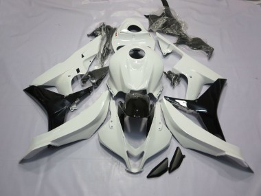 Gloss White and Black 07-08 CBR600RR Motorcycle Fairing