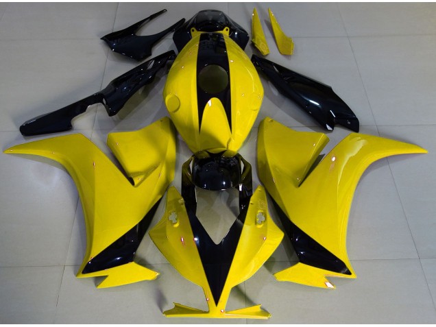 Gloss Yellow and Black 12-16 CBR1000RR Motorcycle Fairing