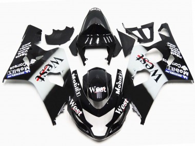 Gloss west OEM Style 04-05 GSXR 600-750 Motorcycle Fairing