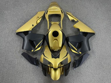 Gold & Matte Black 03-04 CBR600RR Motorcycle Fairing