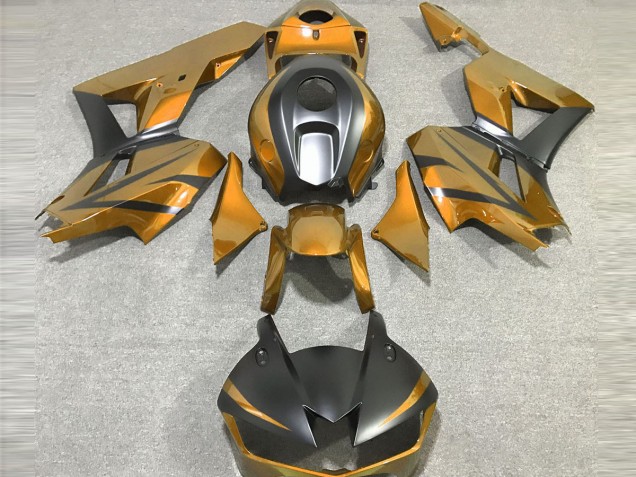 Gold and Matte Black 13-23 CBR600RR Motorcycle Fairing