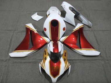 Gold and Red 19 08-11 CBR1000RR Motorcycle Fairing
