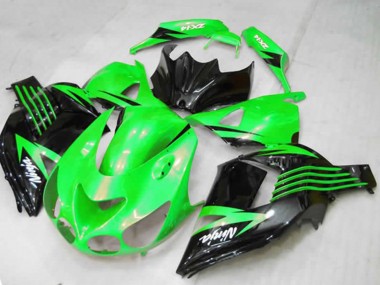 Green 12-21 ZX14R Motorcycle Fairing