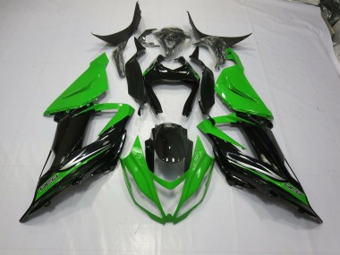 Green Black 13-18 ZX6R Motorcycle Fairing