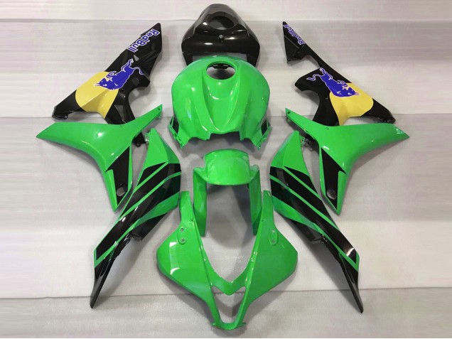 Green & Blue Bull 07-08 CBR600RR Motorcycle Fairing Green & Blue Bull 07-08 CBR600RR Motorcycle Fairing