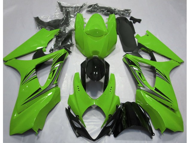 Green OEM Style 07-08 GSXR 1000 Motorcycle Fairing Green OEM Style 07-08 GSXR 1000 Motorcycle Fairing