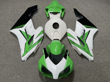 Green White and Gloss Black 04-05 CBR1000RR Motorcycle Fairing