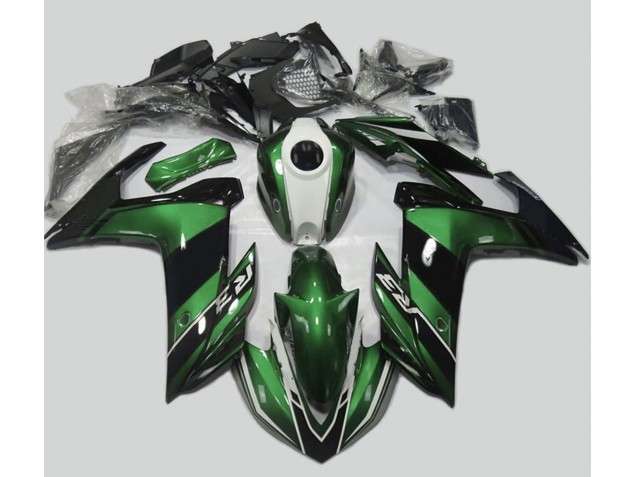 Green and Gloss Black 15-18 R3 Motorcycle Fairing Green and Gloss Black 15-18 R3 Motorcycle Fairing