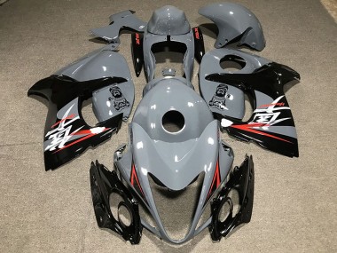 Grey & Logo 08-20 GSXR 1300 Hayabusa Motorcycle Fairing