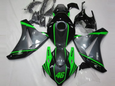 Grey Motul & Green 08-11 CBR1000RR Motorcycle Fairing