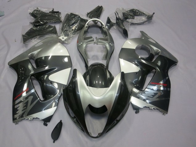 Grey and Silver 97-07 GSXR 1300 Hayabusa Motorcycle Fairing Grey and Silver 97-07 GSXR 1300 Hayabusa Motorcycle Fairing