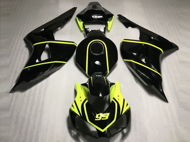 High Viz and Black CBR 06-07 CBR1000RR Motorcycle Fairing High Viz and Black CBR 06-07 CBR1000RR Motorcycle Fairing