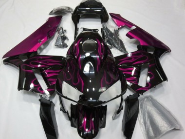 Hot Pink Flames 03-04 CBR600RR Motorcycle Fairing