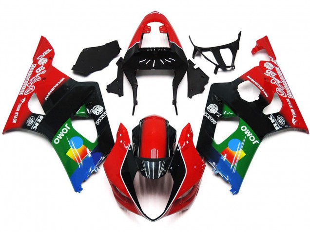 JOMO 03-04 GSXR 1000 Motorcycle Fairing JOMO 03-04 GSXR 1000 Motorcycle Fairing