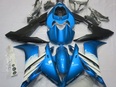 Light Blue & White 04-06 R1 Motorcycle Fairing