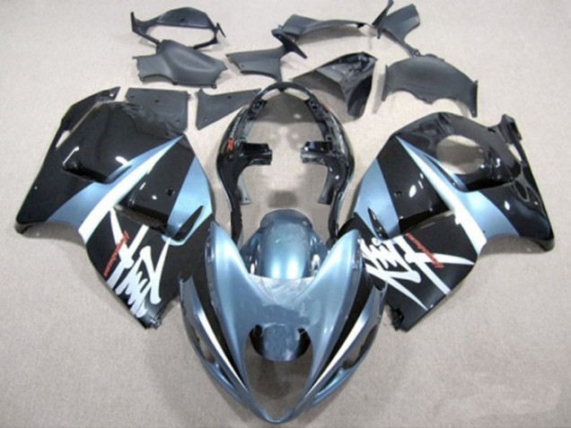 Light Blue and Black 97-07 GSXR 1300 Hayabusa Motorcycle Fairing Light Blue and Black 97-07 GSXR 1300 Hayabusa Motorcycle Fairing