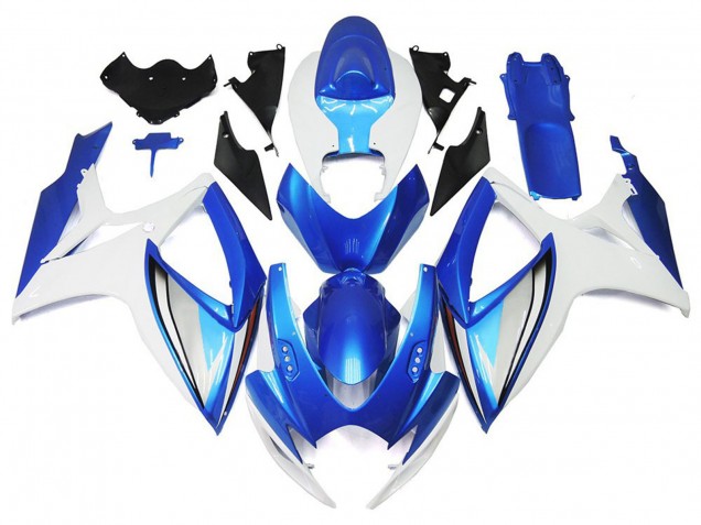 Light Blue and Deep Blue OEM Style 06-07 GSXR 600-750 Motorcycle Fairing Light Blue and Deep Blue OEM Style 06-07 GSXR 600-750 Motorcycle Fairing