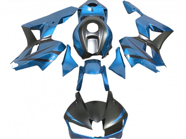 Light Blue and Matte Black 13-23 CBR600RR Motorcycle Fairing Light Blue and Matte Black 13-23 CBR600RR Motorcycle Fairing