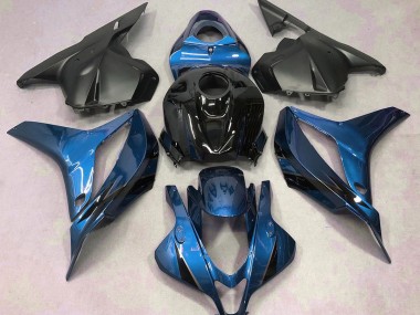 Light Blue with Black 09-12 CBR600RR Motorcycle Fairing