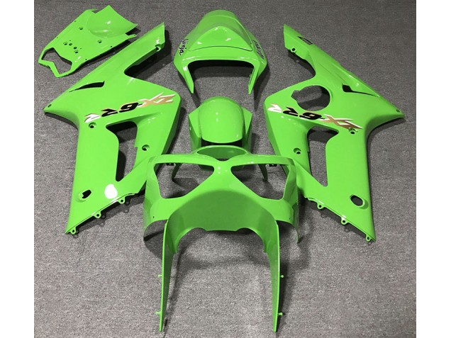 Light Green 03-04 ZX6R Motorcycle Fairing Light Green 03-04 ZX6R Motorcycle Fairing