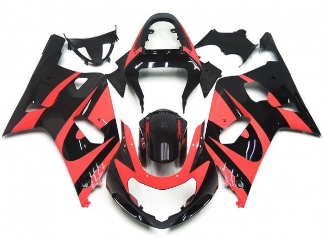 Light Red Custom OEM Style 01-03 GSXR 600-750 Motorcycle Fairing Light Red Custom OEM Style 01-03 GSXR 600-750 Motorcycle Fairing